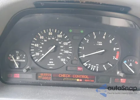 1994 BMW 525 I Automatic z USA, uszkodzony, nr VIN WBAHD632XRGK40679